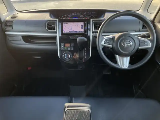 ダイハツ タント カスタム X トップED SA Ⅲ 大阪府 2017(平29)年 2万km ブラックマイカメタリック スマートアシスト/・衝突回避支援ブレーキ機能/・オートマチックハイビーム/純正ナビ/・Bluetooth/ワンセグTV/CD/DVD/ラジオ/主要装備/・バックカメラ/・アイドリングストップ/・・横滑り防止装置/・片側パワースライドドア/・ハーフレザーシート/・シートヒーター/・ベンチシート/・ステアリングスイッチ/・純正フロアマット/・純正AW/・LEDヘッドライト/・フォグランプ/・ETC