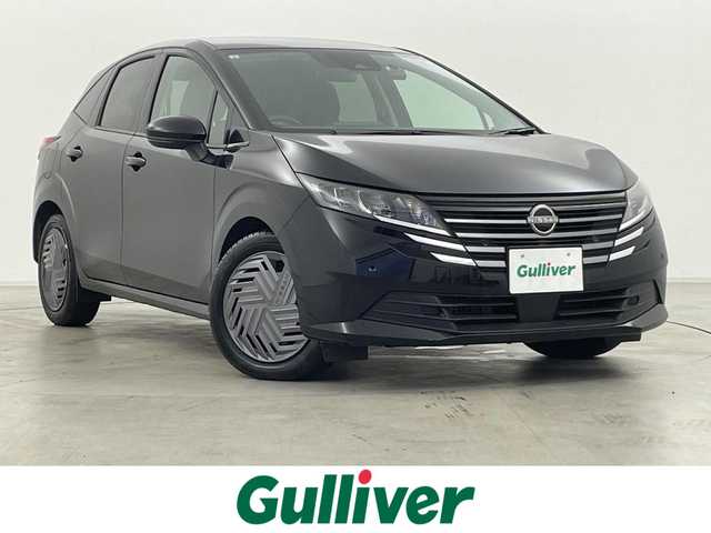 日産 ノート X 群馬県 2024(令6)年 0.6万km スーパーブラック 社外ナビ(AVIC-RZ114)/AM/FM/Bluetooth/AUX/バックカメラ/ETC/前方ドライブレコーダー/インテリジェントエマージェンシーブレーキ/踏み間違い衝突防止アシスト/標識検知機能/インテリジェントFCW（前方衝突予測警報）/LDW（車線逸脱警報）/インテリジェントDA（ふらつき警報）/インテリジェントLI （車線逸脱防止支援システム）/フロント&バックソナー/LEDヘッドライト/電動パーキングブレーキ/オートブレーキホールド/スマートキー/プッシュスタート