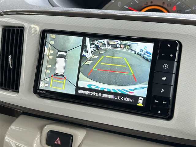 ダイハツ ムーヴ キャンバス X ホワイトアクセント リミテッド SAⅢ 静岡県 2020(令2)年 2.6万km ナチュラルベージュマイカM スマートアシストIII/純正７インチナビ/フルセグＴＶ/ＤＶＤ再/ＢＴオーディオ/全方位カメラ/ＥＴＣ/両側電動スライド/ドラレコ前のみ/ＡＡＣ/ＵＳＢ入力端子/オートライト/オートハイビーム/プッシュスタート/LEDヘッドライト