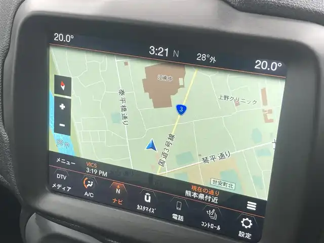 クライスラー・ジープ ジープ レネゲード リミテッド 熊本県 2020(令2)年 3.7万km 赤 ・スマートキー/・プッシュスタート/・自動緊急ブレーキ/・レーンセンス/・パークセンス/・ブラインドスポットモニター/・アダプティブヘッドライト/・クルーズコントロール/・黒革シート/・前席パワーシート/・前席シートヒーター /・ハンドルヒーター /・純正メモリナビ/　【Bluetooth・USB・AUX】/・携帯連携/　【AppleCarPlay・AndroidAuto】/・フルセグTV/・バックカメラ/・ETC/・LEDヘッドランプ/・LEDフォグランプ/・保証書/取説