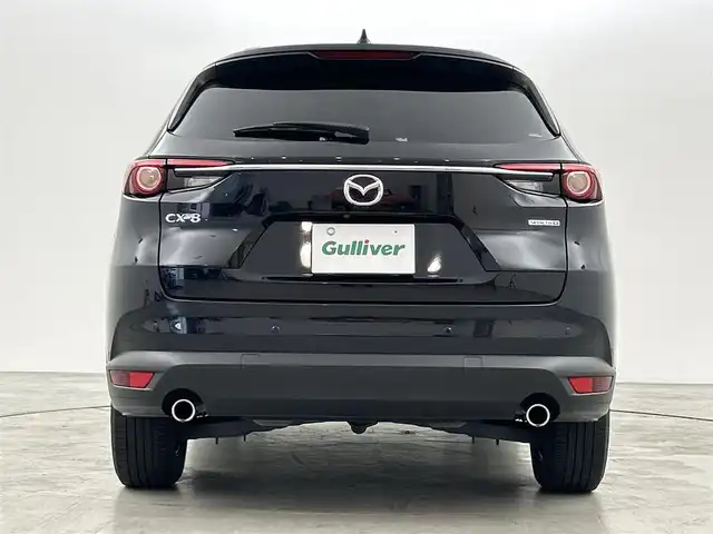 マツダ ＣＸ－８ XD スマートエディション 福岡県 2021(令3)年 2.5万km ジェットブラックマイカ 後席モニター　/純正１０．２５型ＤＡナビ　/全方位カメラ　/置くだけ充電　/ＥＴＣ　/前後ドラレコ　/マツダレーダークルコン　/コーナーセンサー　/衝突被害軽減　/レーンキープ　/ＢＳＭ　/ＭＴモード付　/純正１７インチＡＷ