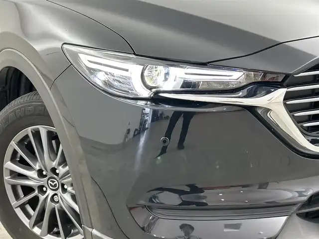 マツダ ＣＸ－８ XD スマートエディション 福岡県 2021(令3)年 2.5万km ジェットブラックマイカ 後席モニター　/純正１０．２５型ＤＡナビ　/全方位カメラ　/置くだけ充電　/ＥＴＣ　/前後ドラレコ　/マツダレーダークルコン　/コーナーセンサー　/衝突被害軽減　/レーンキープ　/ＢＳＭ　/ＭＴモード付　/純正１７インチＡＷ