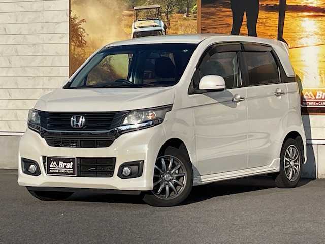 ホンダ Ｎ ＷＧＮ カスタム G Aパッケージ 愛知県 2013(平25)年 9万km プレミアムホワイトパール ディスプレイオーディオ　/バックカメラ　/純正１４インチアルミホイール　/ＬＥＤヘッドライト　/オートライト　/プッシュスタート　/スマートキー