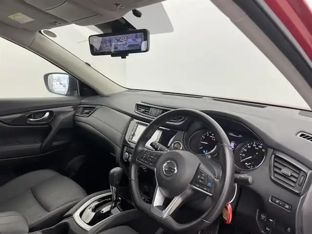 日産 エクストレイル ハイブリッド 20X 富山県 2018(平30)年 2.4万km ガーネットレッド 4WD/純正SDナビ(FM/AM/CD/DVD/BT)/フルセグTV/全方位カメラ/プロパイロット/レーダークルーズコントロール/ETC/パワーバックドア/全席シートヒーター/ハーフレザーシート/プッシュスタート/スマートキー/デジタルインナーミラー/電動パーキングブレーキ/オートブレーキホールド/ステアリングスイッチ/ダウンヒルアシストコントロール/前後コーナーセンサー/純正フロアマット/ルーフレール/純正18インチAW/LEDヘッドライト/取扱説明書