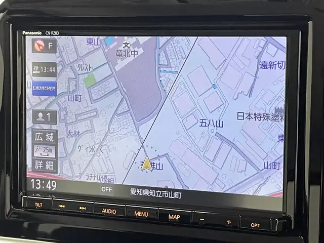スズキ クロスビー HYBRID MZ 愛知県 2018(平30)年 5.2万km ファーベントレッド/スーパーブラックパール 純正８型ナビ　全方位カメラ　禁煙　Ｂｌｕｅｔｏｏｔｈ　フルセグＴＶ　シートヒーター　ＥＴＣ　セーフティサポート　衝突軽減　レーンキープ　ＬＥＤオートライト　パドルシフト　クルコン　ターボ搭載車　フォグ