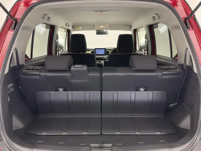 スズキ クロスビー HYBRID MZ 愛知県 2018(平30)年 5.2万km ファーベントレッド/スーパーブラックパール 純正８型ナビ　全方位カメラ　禁煙　Ｂｌｕｅｔｏｏｔｈ　フルセグＴＶ　シートヒーター　ＥＴＣ　セーフティサポート　衝突軽減　レーンキープ　ＬＥＤオートライト　パドルシフト　クルコン　ターボ搭載車　フォグ