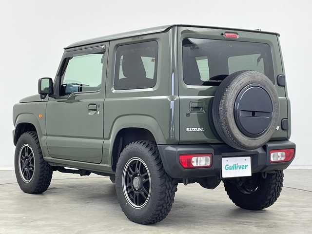 スズキ ジムニー XL 新潟県 2019(平31)年 7.8万km ジャングルグリーン 4WD/カロッツェリアディスプレイオーディオ【FH-8500DVS】/　Bluetooth/CD/DVD/USB/前後ドライブレコーダー/前席シートヒーター/ビルトインETC/横滑り防止装置/社外AWセット冬タイヤ積込/ミラーヒーター