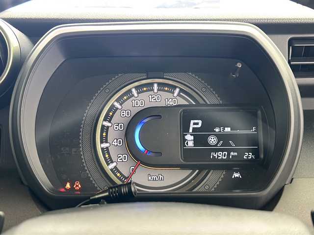 スズキ スペーシア ギア HYBRID XZターボ 宮城県 2022(令4)年 1.5万km フェニックスレッドパール/ガンメタリック2トーンルーフ 両側パワースライドドア/メモリナビ/(AM/FM/iPod/USB/SD/TV/BT/HDMI/CD/DVD)/全方位カメラ/ETC/前方ドライブレコーダー/レーダークルーズコントロール/プッシュスタート/スマートキー/オートライト/LEDヘッドライト/フォグランプ/ルーフレール/ドアバイザー/純正14インチアルミホイール/社外フロアマット