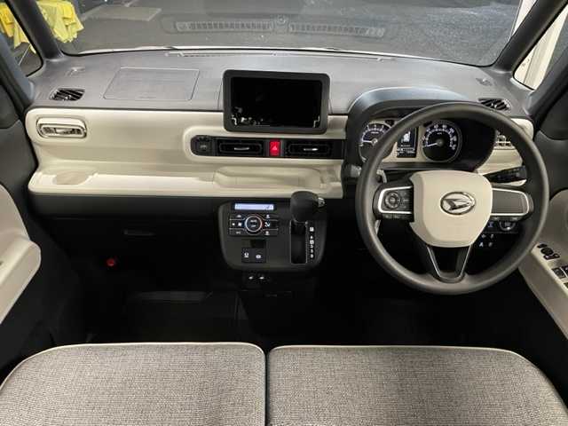 ダイハツ ムーヴ キャンバス ストライプス G 茨城県 2025(令7)年 0.1万km シャイニングホワイトパール/サンドベージュメタリック 衝突軽減ブレーキ　/両側スライドドア　/シートヒーター　/ＥＴＣ　/コーナーセンサー前後　/ＬＥＤライト　/オートライト　/電動格納ミラー　/アイドリングストップ　/プッシュスタート　/ホットカップホルダー　/盗難防止装置