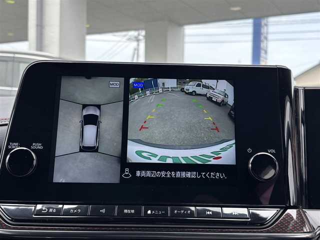 日産 オーラ ニスモ 熊本県 2022(令4)年 2.8万km ピュアホワイトパール プロパイロットシステム/デジタルインナーミラー/純正ディスプレイオーディオ(ナビ機能付き)/（フルセグTV/BT/USB/AppleCarPlay/AndroidAuto)/バックカメラ/アラウンドビューモニター/衝突被害軽減システム/レーダークルーズコントロール/レーンキープアシスト/コーナーセンサー/後退時車両検知警報/移動物検知/速度標識表示/ルート減速支援/制限速度支援/標識検知支援/ハーフレザーシート/前席シートヒーター/ISOFIX/ハンドルヒーター/純正17インチアルミホイール/オートLEDライト/オートマチックハイビーム/LEDフォグランプ/ビルトインETC2.0/横滑り防止装置/盗難防止装置/純正フロアマット/ダブル＋サイドエアバック/プッシュスタート/スマートキー/取扱説明書/保証書