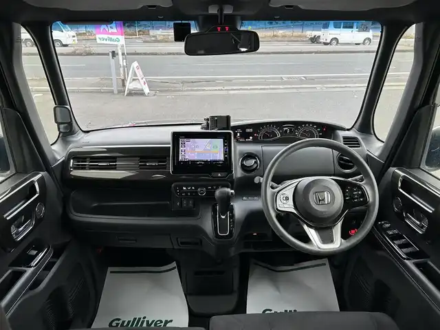 ホンダ Ｎ ＢＯＸ カスタム G L ホンダセンシング 岩手県 2019(令1)年 2.8万km クリスタルブラックパール 純正ディーラーナビ　/ＡＭ／ＦＭ／Ｂｌｕｅｔｏｏｔｈ／ＣＤ／ＤＶＤ/ホンダセンシング　/レーダークルーズコントロール/横滑り防止装置/先行者発進告知/路外逸脱抑制システム/レーンキープアシスト/標識認識機能/両側パワースライドドア　/バックカメラ　/シーケンシャルウィンカー　/ＬＥＤヘッドライト　/ビルトインＥＴＣ　/前後ドラレコ　/純正ＡＷ付きサマータイヤ積み込み