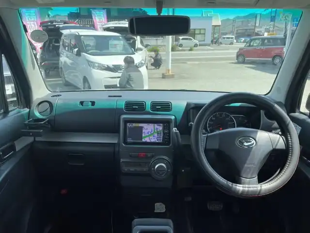 ダイハツ ムーヴ コンテ カスタム X 山口県 2015(平27)年 11.7万km ブラックマイカメタリック 社外ナビ/CD/SD/USB/ワンセグTV/純正HIDヘッドライト/純正フォグランプ/アイドリングストップ/スマートキー/純正フロアマット/純正ドアバイザー/電動格納ウインカードアミラー