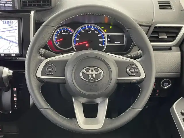 トヨタ ルーミー カスタムG－T 愛知県 2021(令3)年 3.1万km クールバイオレットクリスタルシャイン 純正９型ナビ　フルセグＴＶ　Ｂｌｕｅｔｏｏｔｈ　シートヒーター　追従クルコン　電動パーキングブレーキ　スマアシIII　衝突軽減　車線逸脱　ＬＥＤオートライト　コーナーセンサー　フォグランプ　ＥＴＣ　禁煙車