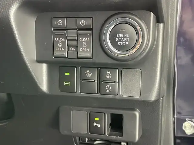 トヨタ ルーミー カスタムG－T 愛知県 2021(令3)年 3.1万km クールバイオレットクリスタルシャイン 純正９型ナビ　フルセグＴＶ　Ｂｌｕｅｔｏｏｔｈ　シートヒーター　追従クルコン　電動パーキングブレーキ　スマアシIII　衝突軽減　車線逸脱　ＬＥＤオートライト　コーナーセンサー　フォグランプ　ＥＴＣ　禁煙車
