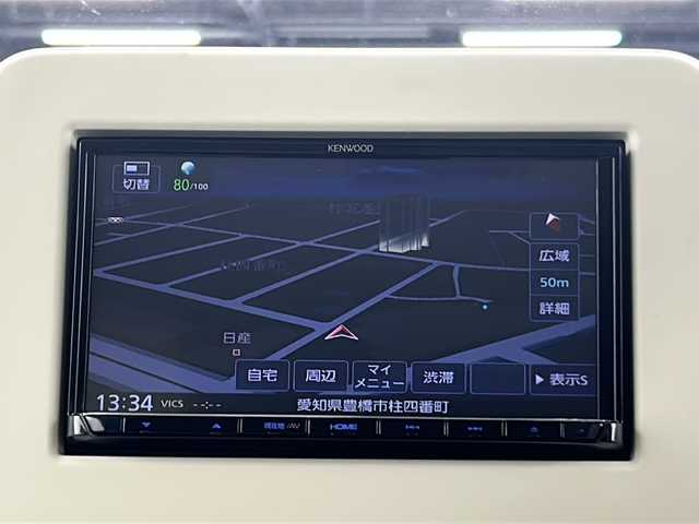 スズキ ラパン S 愛知県 2018(平30)年 6.6万km フレンチミントパールメタリック 衝突被害軽減ブレーキ/メモリナビ/（KXM-E503）/フルセグテレビ/アイドリングストップ/シートヒーター/（運転席側）/ETC/ドライブレコーダー/Bluetooth接続/スマートキー/プッシュスタート/純正フロアマット/ドアバイザー