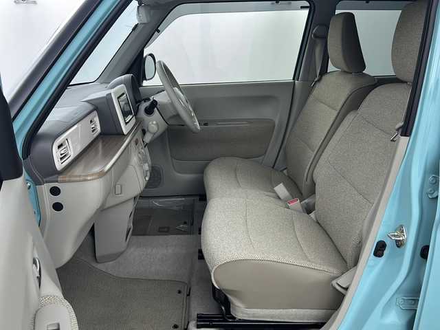 スズキ ラパン S 愛知県 2018(平30)年 6.6万km フレンチミントパールメタリック 衝突被害軽減ブレーキ/メモリナビ/（KXM-E503）/フルセグテレビ/アイドリングストップ/シートヒーター/（運転席側）/ETC/ドライブレコーダー/Bluetooth接続/スマートキー/プッシュスタート/純正フロアマット/ドアバイザー