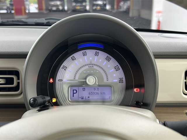 スズキ ラパン S 愛知県 2018(平30)年 6.6万km フレンチミントパールメタリック 衝突被害軽減ブレーキ/メモリナビ/（KXM-E503）/フルセグテレビ/アイドリングストップ/シートヒーター/（運転席側）/ETC/ドライブレコーダー/Bluetooth接続/スマートキー/プッシュスタート/純正フロアマット/ドアバイザー