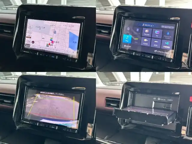 スズキ スペーシア カスタム HYBRID GS 静岡県 2024(令6)年 0.7万km インディゴブルーメタリック 8V型メモリナビ/FM/AM/追従機能付きクルーズコントロール/運転席シートヒーター/フォグランプ/ETC/前後ドライブレコーダー/フォグランプ/LEDヘッドライト/電動スライドドア/バックカメラ/スズキセーフティサポート/スマートキー/プッシュスタート/衝突軽減システム/革巻きステアリング/純正14インチアルミホイール