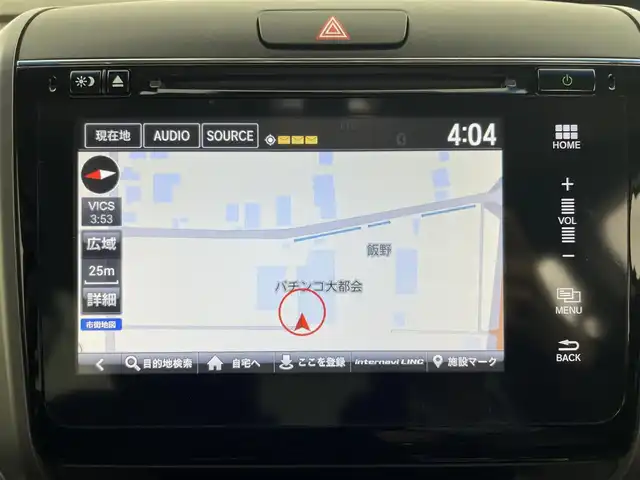 ホンダ フリード ハイブリット EX 富山県 2016(平28)年 4.3万km ホワイトオーキッドパール 純正ナビ（AM/FM/CD/DVD/USB/HDMI/BT）/フルセグTV/バックカメラ/寒冷地仕様/両側パワースライドドア/衝突被害軽減ブレーキ/アダプティブクルーズコントロール/レーンキープアシスト/LEDヘッドライト/オートライト/コーナーセンサー前後/ハーフレザーシート/前席シートヒーター/ビルトインETC/ドライブレコーダー前後/スマートキー/プッシュスタート/純正15インチAW