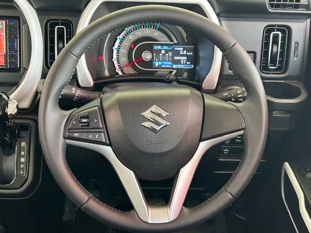 スズキ ハスラー HYBRID X 埼玉県 2020(令2)年 4.9万km チアフルピンクメタリック/ホワイト2トーンルーフ デュアルカメラブレーキサポート /純正メモリナビ/　　CD/DVD/BT/フルセグ/LEDオートライト /シートヒーター /純正15インチアルミホイール /ステアリングスイッチ