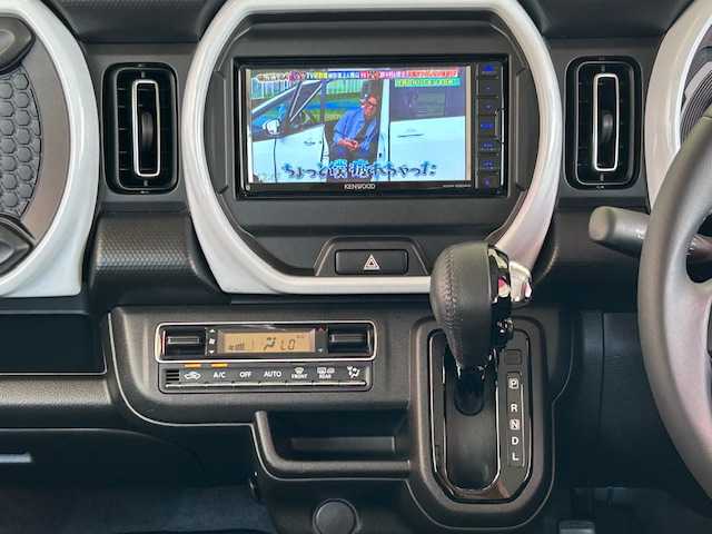 スズキ ハスラー HYBRID X 埼玉県 2020(令2)年 4.9万km チアフルピンクメタリック/ホワイト2トーンルーフ デュアルカメラブレーキサポート /純正メモリナビ/　　CD/DVD/BT/フルセグ/LEDオートライト /シートヒーター /純正15インチアルミホイール /ステアリングスイッチ