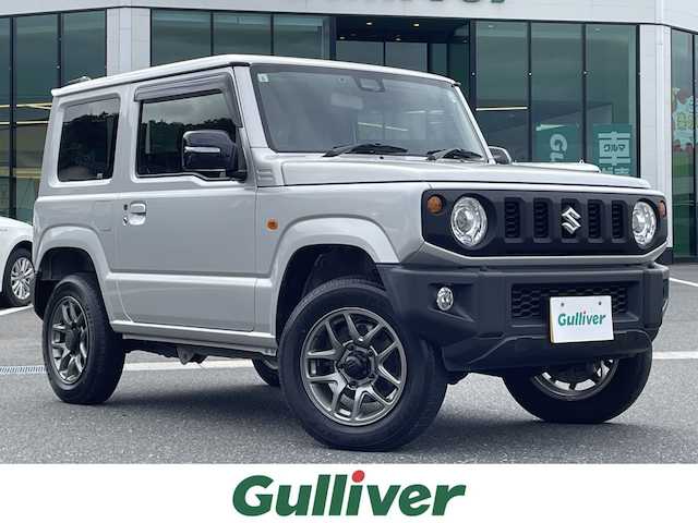 スズキ ジムニー XC 島根県 2021(令3)年 4.4万km シルキーシルバーメタリック ワンオーナー/禁煙車/ディスプレイオーディオ/CD/DVD/BT/バックカメラ/スズキセーフティサポート/プリクラッシュ/レーンキープ/LEDヘッドライト/スマートキー/シートヒーター/ETC