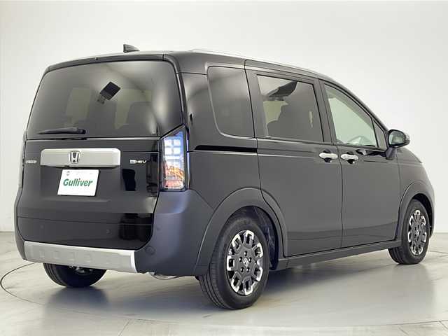 ホンダ フリード ハイブリット e:HEV クロスター 愛知県 2025(令7)年 0.1千km クリスタルブラックパール 登録済未使用車/ホンダセンシング/・衝突軽減ブレーキ/・誤発進抑制機能/・後方誤発進抑制機能/・近距離衝突軽減ブレーキ/・歩行者事故低減ステアリング/・路外逸脱抑制機能/・渋滞追従付アダプティブクルーズコントロール/・トラフィックアラート/・先行車発進のお知らせ/・オートハイビーム/・パーキングセンサー/純正ナビ/・AppleCarPlay/Android Auto/・Bluetooth/・フルセグTV/・FM/AM/バックカメラ/両側パワースライドドア/純正アルミホイール/ハーフレザーシート/シートヒーター/LEDヘッドライト/スマートキー/プッシュスタート/横滑り防止装置