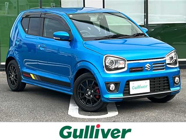 スズキ アルト ワークス 岐阜県 2019(平31)年 3.6万km ブリスクブルーM 登録時走行距離35683km/禁煙車/５速ＭＴ/レカロシート/ターボ/ドライブレコーダー/ＥＴＣ/Blue tooth/純正アルミホイール/純正フロアマット/ＬＥＤヘッドライト/フォグランプ/オートライト/プッシュスタート/スマートキー/スペアキー/ABS/横滑り防止装置/盗難防止装置/エアバッグ