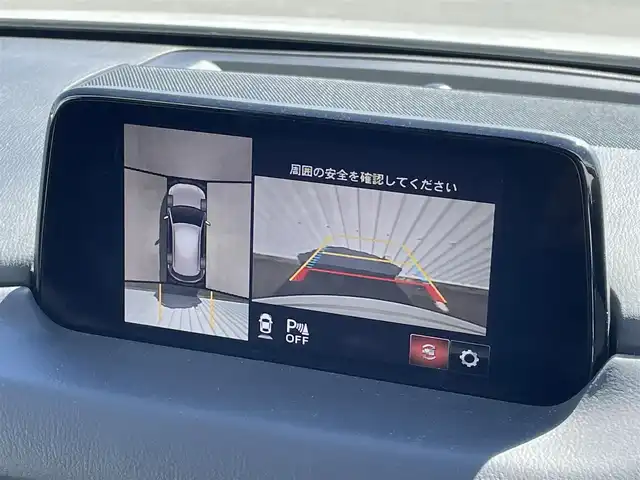 マツダ ＣＸ－５ XD プロアクティブ 福岡県 2018(平30)年 6.2万km スノーフレイクホワイトパールマイカ 純正ナビ/フルセグTV/CD/DVD/BT/AUX/AM/FM/全周囲カメラ/SCBS/ＢＳＭ/レーダークルーズコントロール/ＨＵＤ/ＬＥＤオートライト/フォグランプ/ビルトインＥＴＣ/パーキングセンサー/純正１９アルミ/電動パーキング/ブレーキホールド