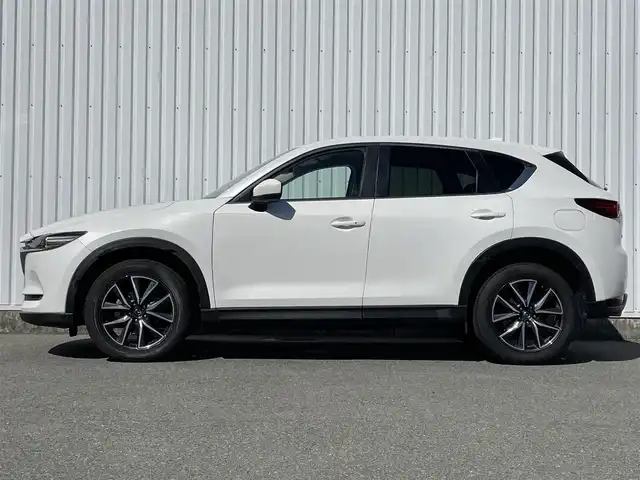 マツダ ＣＸ－５ XD プロアクティブ 福岡県 2018(平30)年 6.2万km スノーフレイクホワイトパールマイカ 純正ナビ/フルセグTV/CD/DVD/BT/AUX/AM/FM/全周囲カメラ/SCBS/ＢＳＭ/レーダークルーズコントロール/ＨＵＤ/ＬＥＤオートライト/フォグランプ/ビルトインＥＴＣ/パーキングセンサー/純正１９アルミ/電動パーキング/ブレーキホールド