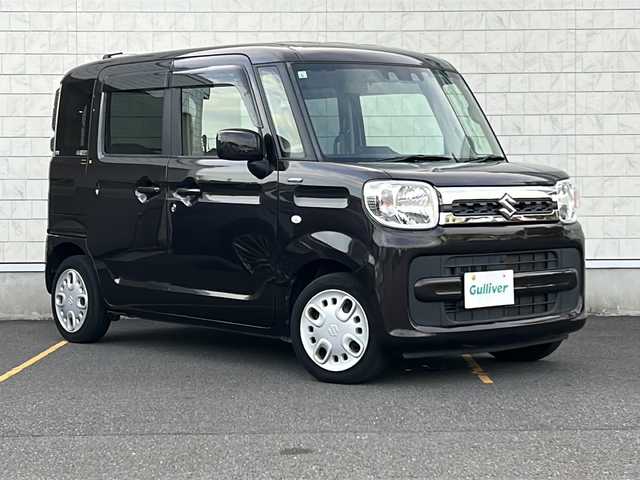 スズキ スペーシア HYBRID X 茨城県 2021(令3)年 7.5万km アーバンブラウンパールメタリック セーフティサポート/ワンオーナー/社外SDナビ/　　BT/CD/DVD/フルセグ/両側パワースライドドア/シートヒーター/HIDオートライト/アイドリングストップ/コーナーセンサー/スリムサーキュレーター/ドライブレコーダー/スマートキー