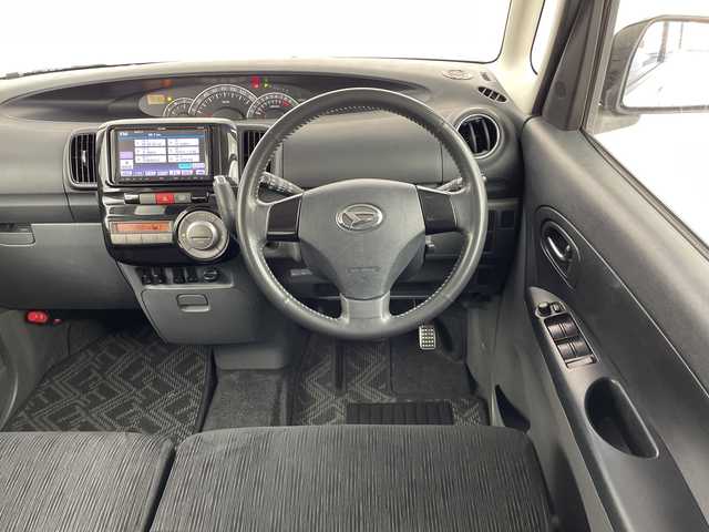 ダイハツ タント カスタム Vセレクション 大阪府 2009(平21)年 10.1万km パールホワイトⅢ 社外7インチSDナビゲーション/　CD/DVD/FM/AM/フルセグ/バックカメラ/オーバーヘッドコンソール/片側スライドドア/ETC/ウィンカーミラー/電動格納ミラー