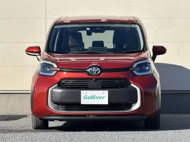 トヨタ シエンタ Z 茨城県 2023(令5)年 2.1万km スカーレットメタリック ワンオーナー/純正ディスプレイオーディオ/　(AM/FM/USB/Bluetooth)/全方位カメラ/純正前後ドライブレコーダー/追従型クルーズコントロール/トヨタセーフティセンス/両側パワースライドドア/ビルトインETC2.0/LEDヘッドライト/クリアランスソナー/レーンキープアシスト/オートライト/パワーステアリング/W+サイドエアバック/純正フロアマット