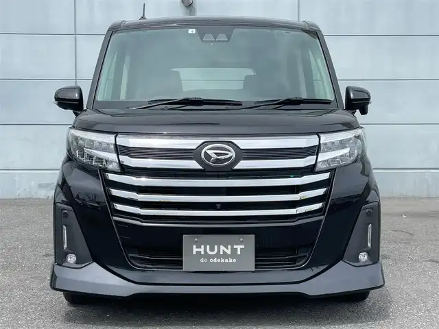 ダイハツ トール カスタムG ターボ 徳島県 2022(令4)年 3万km ブラックマイカメタリック LEDヘッドライト/9インチポータブルナビ/ワンセグTV/両側パワースライドドア/アダプティブクルーズコントロール/スマートアシスト/アイドリングストップ/前後コーナーセンサー/タバコ臭無し/プッシュスタート/スマートキー/純正フロアマット/純正アルミホイル/電動パーキングブレーキ
