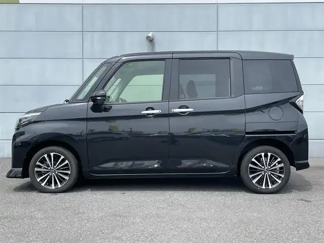 ダイハツ トール カスタムG ターボ 徳島県 2022(令4)年 3万km ブラックマイカメタリック LEDヘッドライト/9インチポータブルナビ/ワンセグTV/両側パワースライドドア/アダプティブクルーズコントロール/スマートアシスト/アイドリングストップ/前後コーナーセンサー/タバコ臭無し/プッシュスタート/スマートキー/純正フロアマット/純正アルミホイル/電動パーキングブレーキ