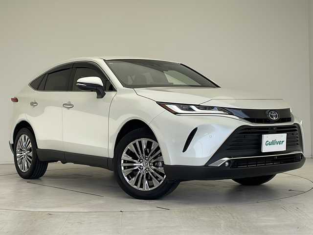 トヨタ ハリアー ハイブリッド Z レザーパッケージ 愛知県 2020(令2)年 4万km ホワイトパールクリスタルシャイン 衝突軽減システム/プレミアムサウンドBOSE/純正12.3型ディズプレイオーディオ　ナビあり/全方位カメラ/レーダークルーズコントロール/シートヒーター/エアシート/Bluetooth/バックカメラ/電動リアゲート/パワーシート/ヘッドアップディスプレイ/コーナーセンサー/純正アルミホイール/ETC2.0/ブラインドスポットモニター/LEDヘッドライト/ステアリングヒーター/オートマチックハイビーム/ステアリングスイッチ/スマートキー/プッシュスタート