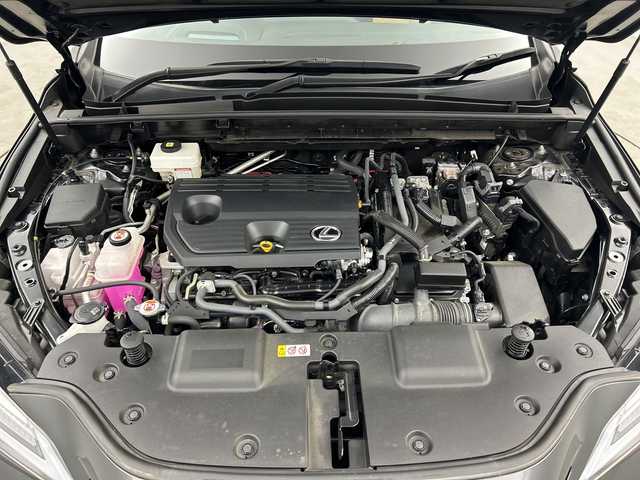 レクサス ＮＸ 350h バージョンL 三重県 2023(令5)年 2万km グラファイトブラックガラスフレーク 禁煙車/純正ナビ/CD/DVD/BT/AppleCarPlay/AndroidAuto//フルセグTV/全方位カメラ/レーダークルーズコントロール/ブラインドスポットモニター/パワーバックドア/クリアランスソナー/３眼LEDヘッドライト/レザーシート/シートヒーター/ベンチレーション/ブレーキホールドシステム/ビルトインETC2.0/パドルシフト/ドライブレコーダー（前後）