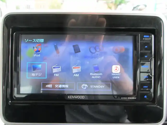 スズキ スペーシア ギア HYBRID XZ 千葉県 2021(令3)年 3.4万km シフォンアイボリーM ワンオーナー/純正SDナビ、フルセグTV/バックカメラ/オーディオ【CD/DVD/BT/SD/USB】/両側パワースライドドア/デュアルカメラブレーキサポート/LEDヘッドライト&LEDフォグ/社外ルーフラック&ルーフキャリア/アダプティブクルーズコントロール/リアコーナーセンサー/革巻きステアリング/前席シートヒーター/スマートキー/TVキット&ETC/令和4、5、6年ディーラー記録簿有
