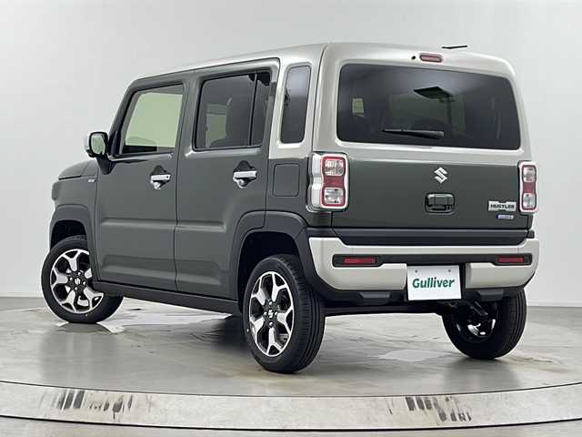 スズキ ハスラー HYBRID X 埼玉県 2025(令7)年 0.1千km クールカーキパールメタリック/ソフトベージュメタリック 届出済未使用車　/純正ナビ　/全方位カメラ　/前席シートヒーター　/レーダークルーズコントロール　/レーンキープアシスト　/衝突軽減システム　/純正１５インチアルミホイール　/ＬＥＤヘッドライト　/ＬＥＤフォグランプ/アイドリングストップ/スマートキー/前後コーナーセンサー
