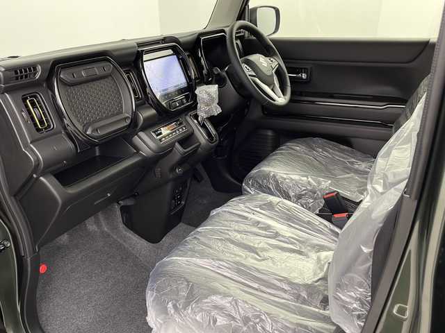 スズキ ハスラー HYBRID X 埼玉県 2025(令7)年 0.1千km クールカーキパールメタリック/ソフトベージュメタリック 届出済未使用車　/純正ナビ　/全方位カメラ　/前席シートヒーター　/レーダークルーズコントロール　/レーンキープアシスト　/衝突軽減システム　/純正１５インチアルミホイール　/ＬＥＤヘッドライト　/ＬＥＤフォグランプ/アイドリングストップ/スマートキー/前後コーナーセンサー