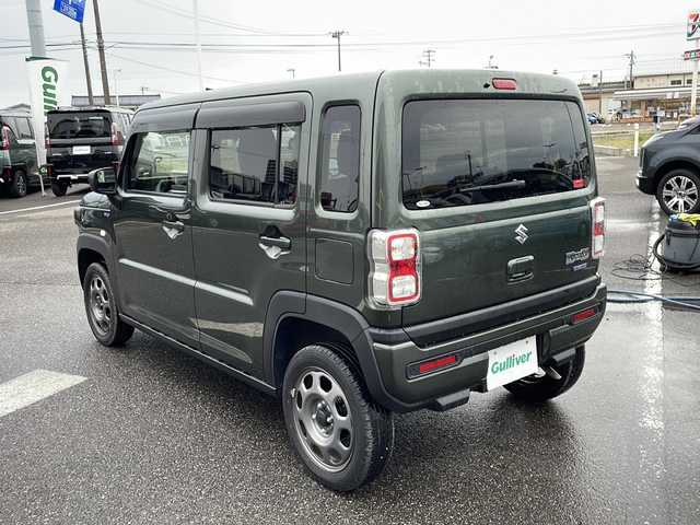 スズキ ハスラー HYBRID G 新潟県 2022(令4)年 2.1万km クールカーキPM DVDナビ/フルセグテレビ/ナビ（Bluetooth/DTV/FM/AM）/アイドリングストップ/ドライブレコーダー/プッシュスタート/ドアバイザー/ETC/HIDライト/前席シートヒーター/オートライト/衝突軽減ブレーキ/シガーソケット