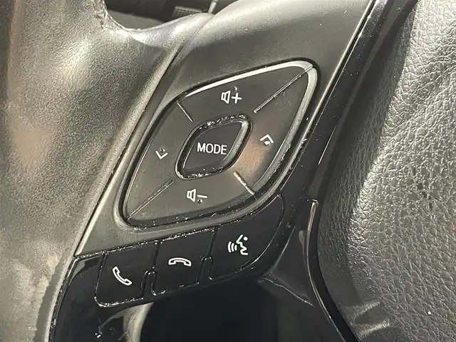 トヨタ Ｃ－ＨＲ G モード ネロ 愛知県 2019(令1)年 8.8万km ブラッキッシュアゲハガラスフレーク 純正９インチナビ/プリクラッシュセーフティ/レーダークルーズコントロール/ブラインドスポットモニター/クリアランスソナー/レーンディパーチャーアラート/電動パーキングブレーキ/ブレーキホールド/シートヒーター/ハーフレザーシート/前後ドライブレコーダー/ビルトインＥＴＣ/バックカメラ/アクセサリーソケット/オートハイビーム/純正フロアマット/純正18インチアルミホイール