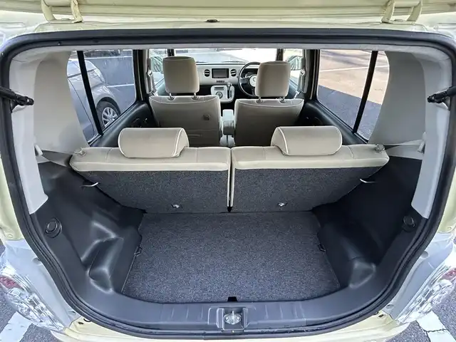 ダイハツ ミラ ココア プラスX 群馬県 2014(平26)年 5.9万km コットンアイボリー 社外ナビ(FM/AM/CD/SD)/TV/ETC/リモコンキー/純正ドアバイザー/フロアマット/純正ホイールキャップ/ウインカーミラー/アイドリングストップ/保証書/取扱説明書