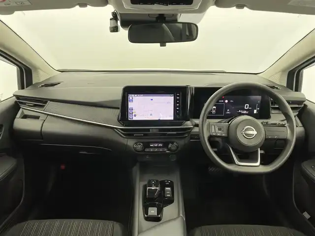 日産 ノート X 富山県 2024(令6)年 3.8万km ピュアホワイトパール 純正9型ナビ【MM223-L】/（AM/FM/USB/SD/BT）/フルセグＴＶ/衝突被害軽減ブレーキ/コーナーセンサー前後/オートLEDヘッドライト/横滑り防止装置/ETC/ドライブレコーダー/スマートキー/プッシュスタート/純正フロアマット/取扱説明書