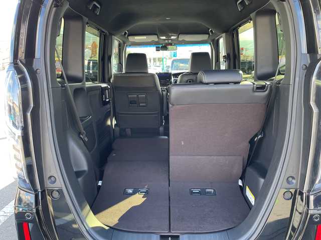 ホンダ Ｎ ＢＯＸ カスタム G EX ターボ ホンダセンシング 長野県 2018(平30)年 6万km クリスタルブラックパール 禁煙車/ターボ過給機/純正8インチナビ【VXU-185NBi】/(FM/AM/Bluetooth/フルセグTV/CD/DVD)/前後ドライブレコーダー/COMTECレーダー/ホンダセンシング/・衝突被害軽減システム/・レーンキープアシスト/・追従機能付きクルーズコントロール/両側電動スライドドア/バックカメラ/ETC/後方コーナーセンサー/純正フロアマット/ハーフレザーシート/LEDヘッドライト/AAC/オートライト/スマートキー/プッシュスタート/ドアバイザー/フォグランプ/カーテンエアバッグ/サイドエアバッグ/ABS/横滑り防止装置/イモビライザー/パワーウインドウ/パワーステアリング