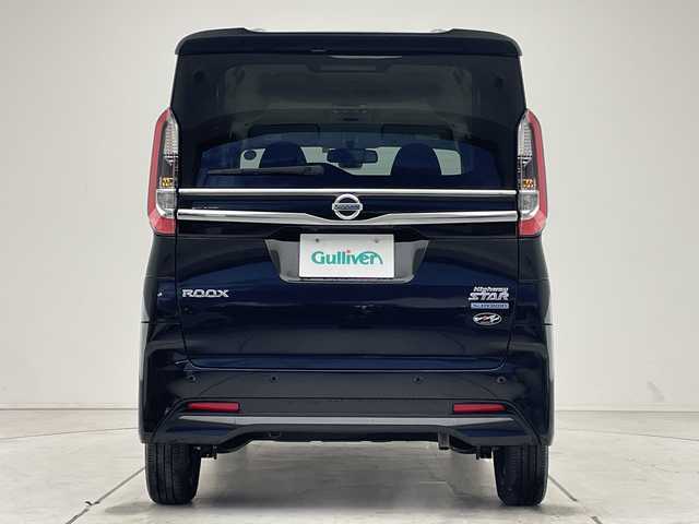 日産 ルークス ハイウェイスター X 愛知県 2022(令4)年 1.9万km ブラック 純正ディズプレイオーディオ　ナビ機能なし/全方位カメラ/片側パワースライド/バックカメラ/コーナーセンサー/純正アルミホイール/LEDヘッドライト/オートライト/Bluetooth/ステアリングスイッチ/スマートキー/プッシュスタート