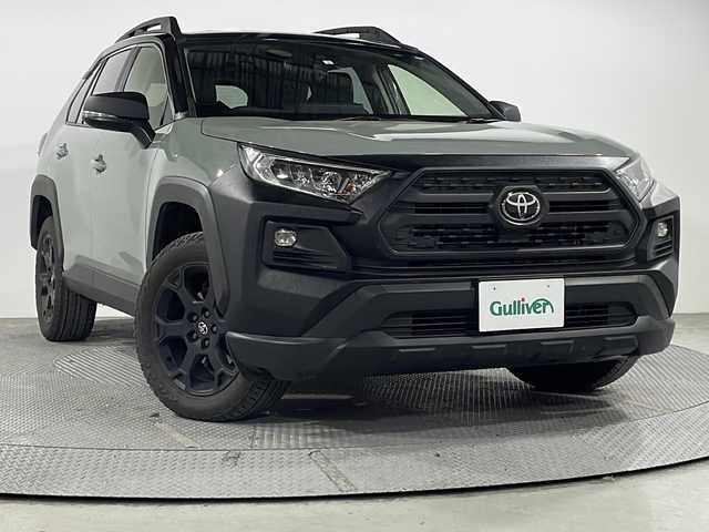 トヨタ ＲＡＶ４ アドベンチャー オフロードPKGⅡ 広島県 2023(令5)年 2.5万km Ｄグリーン 純正10.5型ディスプレイオーディオ/ブラック合皮シート/パワーシート/シートメモリー/シートヒーター/ベンチレーション/ブラインドスポットモニター/バックカメラ/クリアランスソナー/セーフティセンス/・プリクラッシュセーフティ/・レーントレーシングアシスト/・レーダークルーズコントロール/・オートマチックハイビーム/ルーフレール/純正アルミホイール/LEDヘッドランプ/オートライト/ETC2.0