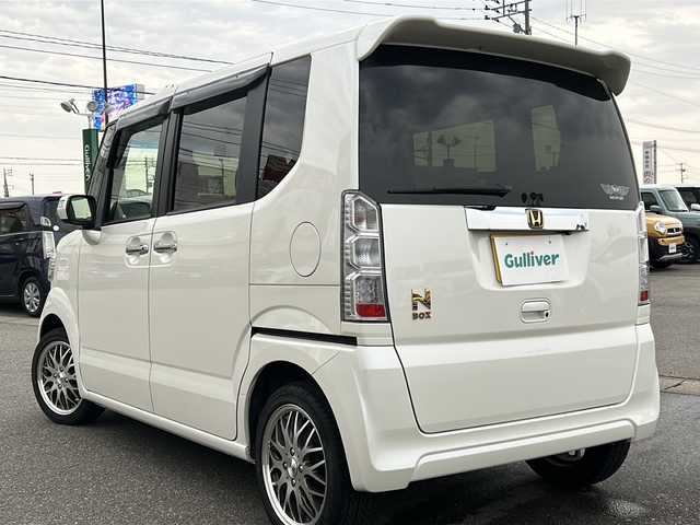 ホンダ Ｎ ＢＯＸ G Lパッケージ 新潟県 2017(平29)年 5万km プレミアムホワイトパールⅡ 片側パワースライドドア/フルセグテレビ/アイドリングストップ/純正ナビ/スマートキー/横滑り防止/ABS/KENWOODスピーカー/ETC