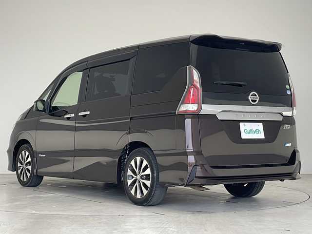 日産 セレナ ハイウェイスター G 愛知県 2016(平28)年 7.5万km インペリアルアンバーP プロパイロット/衝突軽減システム/純正9型ナビ ＳＤカードなし/フリップダウンモニター/全方位カメラ/両側パワースライドドア/クルーズコントロール/フルセグ/CD DVD/Bluetooth/バックカメラ/コーナーセンサー/純正アルミホイール/LEDヘッドライト/インテリジェントミラー/リアオートエアコン/オートライト/ドライブレコーダー/ETC/ステアリングスイッチ/スマートキー/プッシュスタート