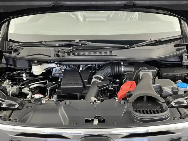 ホンダ ステップワゴン エアー EX 大分県 2025(令7)年 0.1千km クリスタルブラックパール 登録済未使用車/7人乗り/ホンダセンシング/・衝突軽減ブレーキ/・先行車発進お知らせ機能/・歩行者事故低減ステアリング/・路外逸脱抑制機能/・標識認識機能/・渋滞追従機能付アダプティブクルーズコントロール/・車線維持支援システム/・トラフィックジャムアシスト/・ブラインドスポットインフォメーション/・誤発進抑制機能/・後方誤発進抑制機能/・近距離衝突軽減ブレーキ/・急アクセル抑制機能/・パーキングセンサーシステム/・オートハイビーム/純正11.4型ナビ　型式：LXM-247VFLi/・フルセグTV、DVD再生可、BT対応、USB/・AppleCarPlay、AndroidAuto/ステアリングスイッチ/バックカメラ/両側電動スライドドア/パワーテールゲート（メモリー機能付）/前席シートヒーター/2列目オットマン/パドルシフト/横滑り防止装置/電動格納ミラー/オートライト/LEDヘッドライト/LEDフォグ/純正16インチアルミホイール/保証書、取説、スペアキー有り